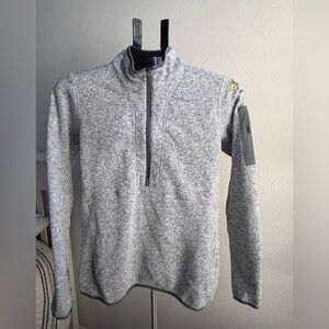 Gray Prosper Golf Men's Quarter Zip Sweater